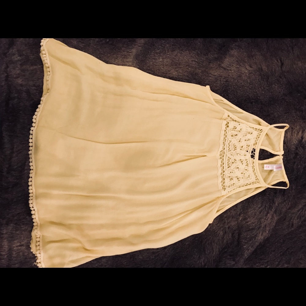 Yellow Tank Top